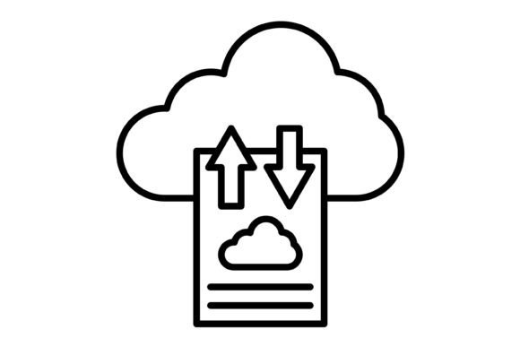 Cloud Uploading Outline Icon: Essential Visuals for Modern Design