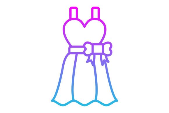 Streamlining Visual Design with the Dress Line Gradient Icon Collection