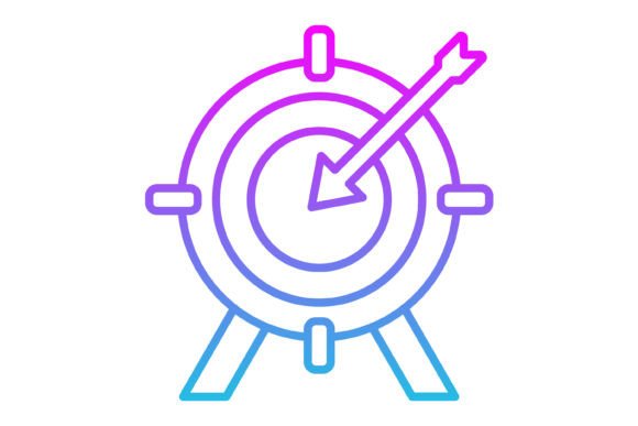 Target Line Gradient Icon: A Practical Review of a Versatile Design Asset