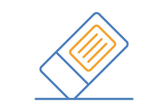 The Ultimate Guide to the Eraser Blue Orange Line Icon Set for Modern Designers