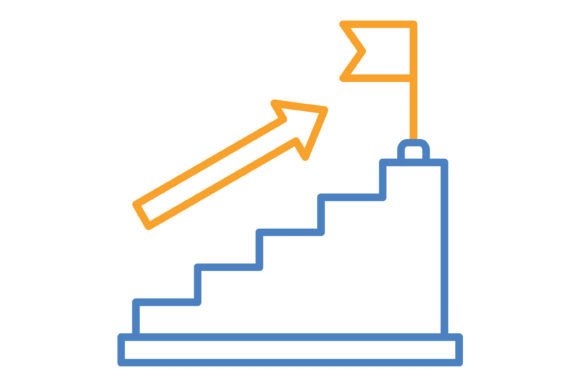 Understanding the Goal Blue Orange Line Icon: A Comprehensive Guide to Its Formats and Versatility
