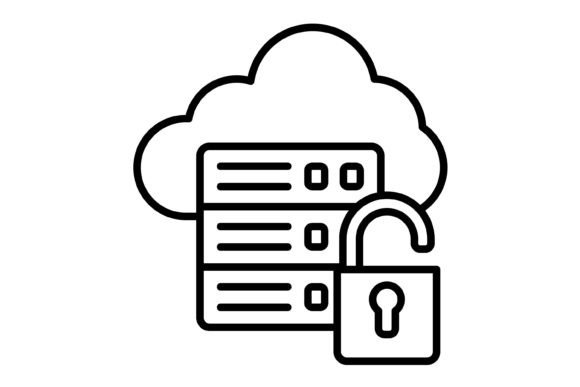 Unsecure Server Outline Icon: Your Go-To for Clarity
